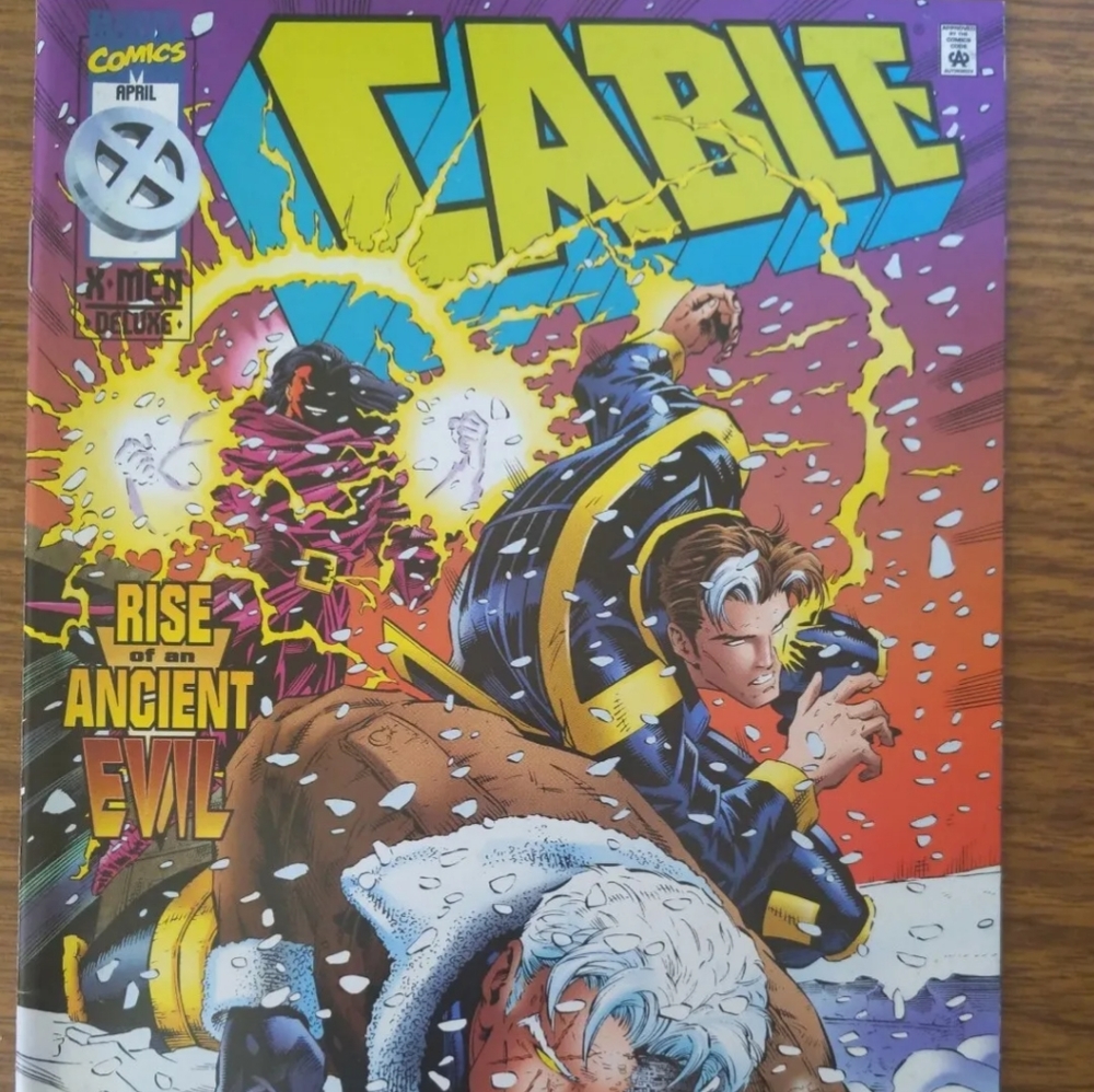 Cable Marvel Comic April 1996 #30 Rise of Ancient Evil